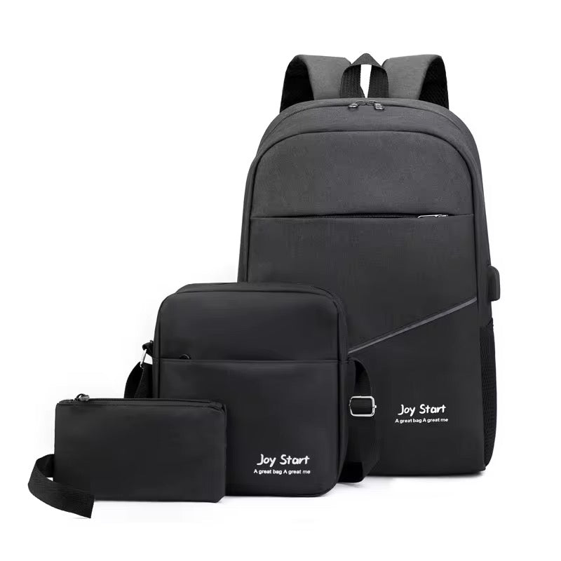 UrbanShield 3-Piece Waterproof Laptop Backpack Set