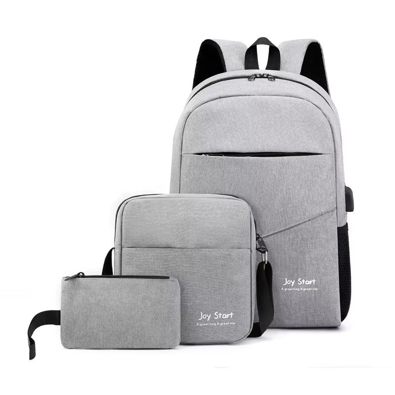 UrbanShield 3-Piece Waterproof Laptop Backpack Set