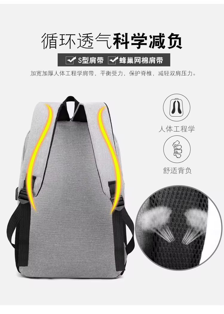 UrbanShield 3-Piece Waterproof Laptop Backpack Set