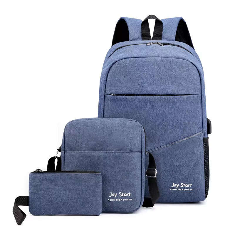 UrbanShield 3-Piece Waterproof Laptop Backpack Set