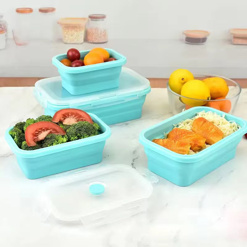 FlexiBox Collapsible Silicone Lunch Box