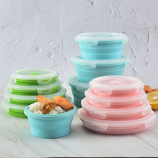 FlexiBox™ Collapsible Silicone Lunch Box
